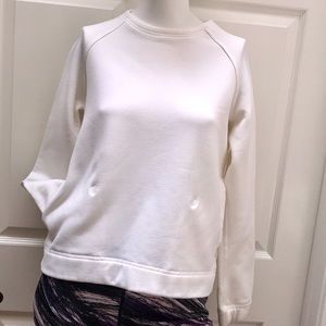 Lululemon White Sweatshirt Super Soft Size 6